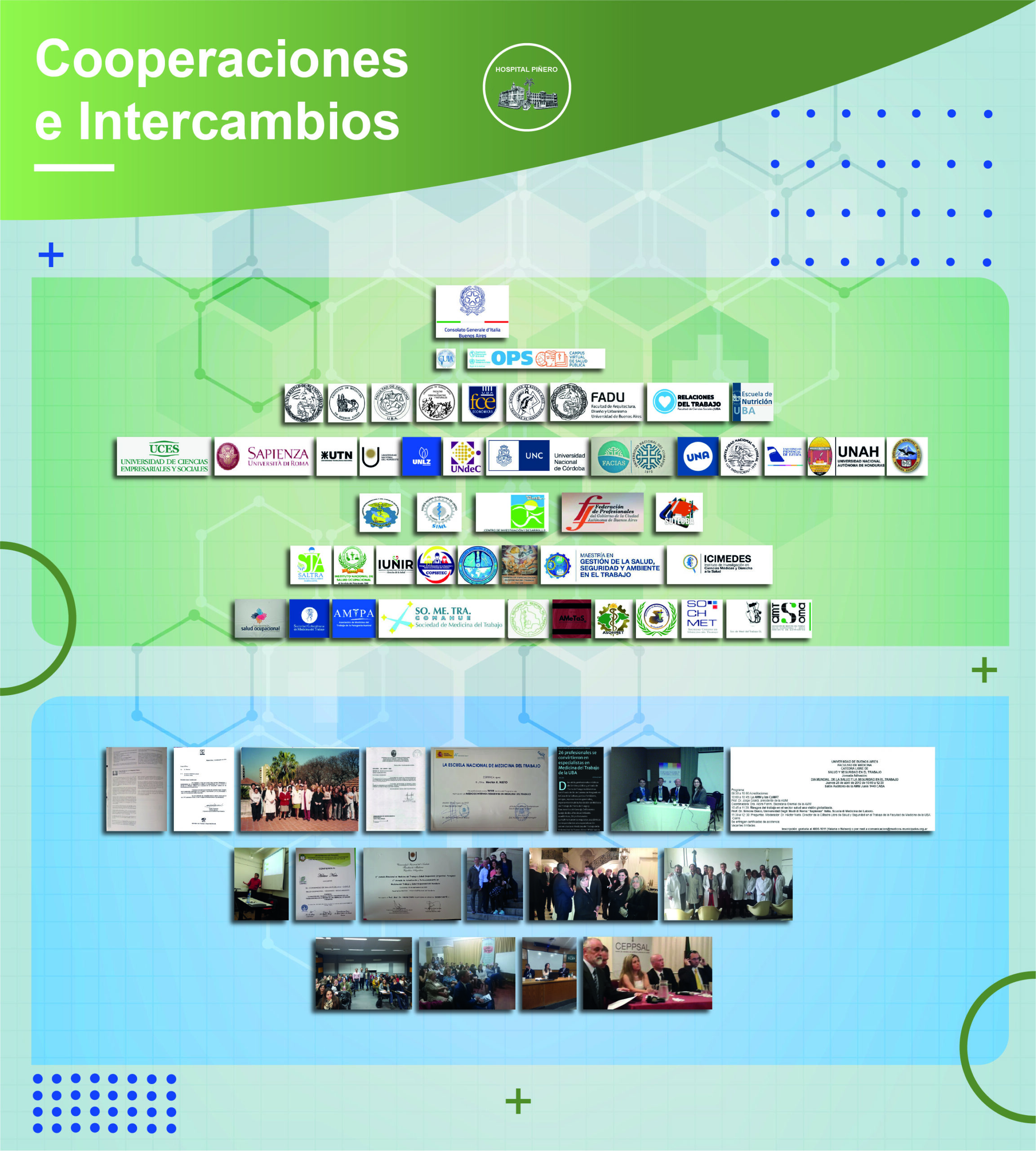 COOPERACIONES E INTERCAMBIOS